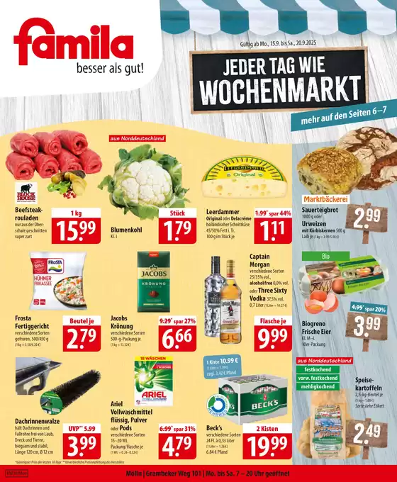 Neue Angebote zum Entdecken