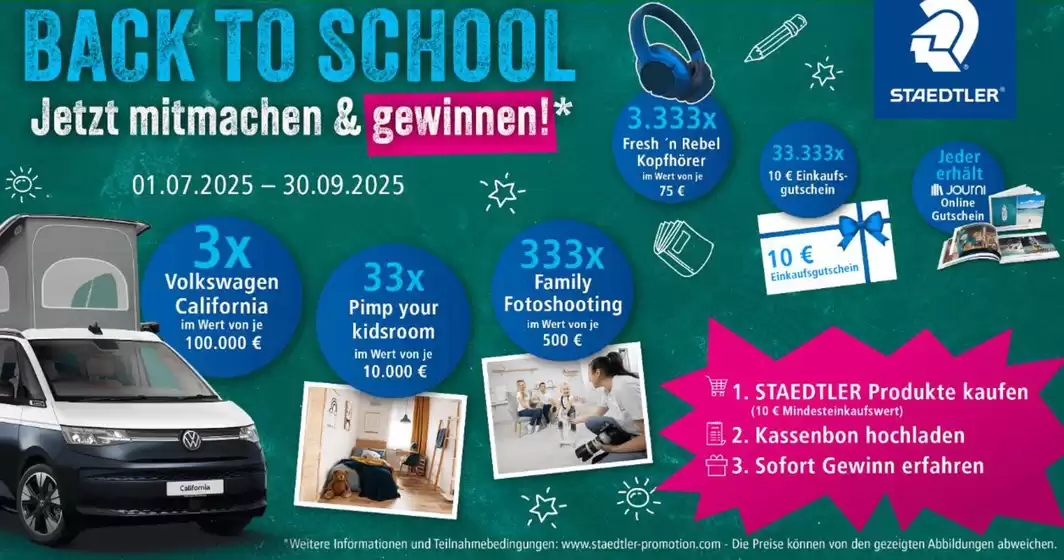 STAEDTLER Katalog in Bochum | Back To School! | 2025-09-19T00:00:00.000Z - 2025-09-30T00:00:00.000Z