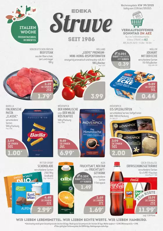 EDEKA Katalog | Sonderangebote für Sie | 2025-09-21T00:00:00.000Z - 2025-09-27T00:00:00.000Z