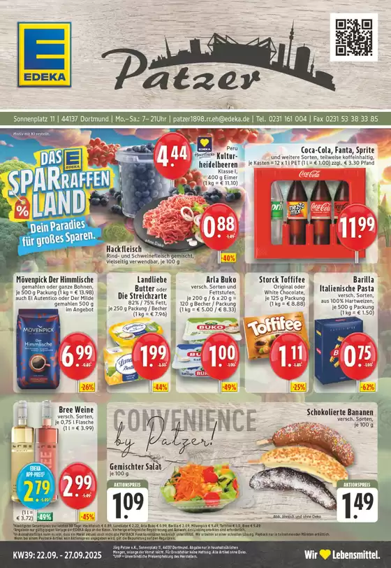 EDEKA Katalog | Top-Angebote für alle Schnäppchenjäger | 2025-09-21T00:00:00.000Z - 2025-09-27T00:00:00.000Z