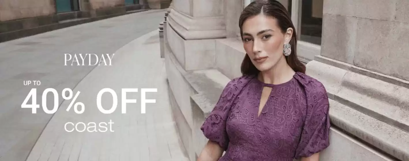 Payday Up To 40% Off Coast