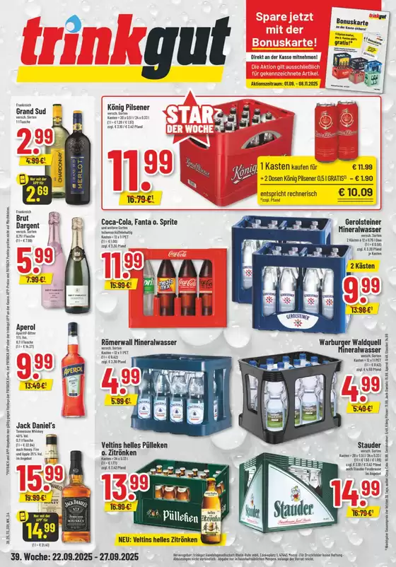 Sonderangebote für Sie