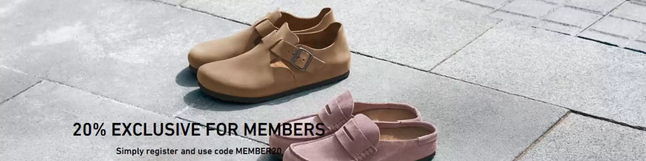 20% Exxclusive For Members