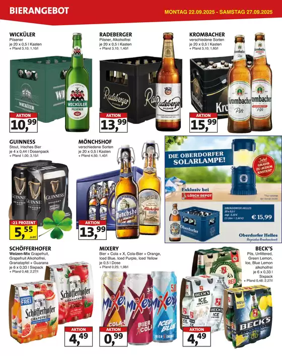 Löschdepot Angebote