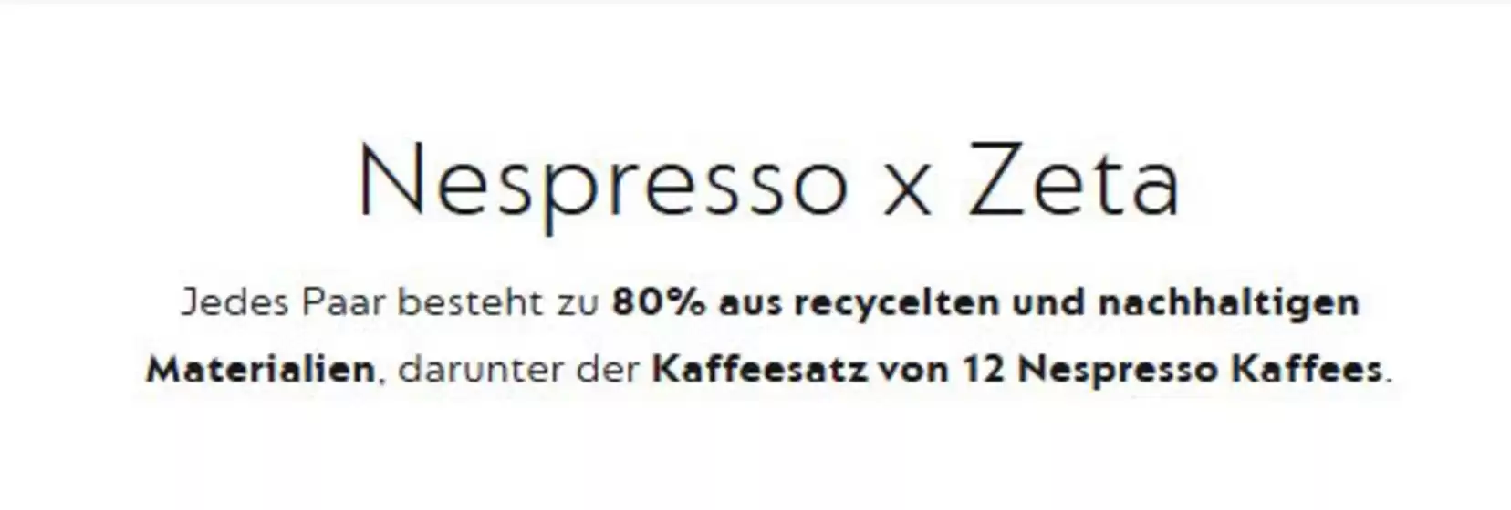 Nespresso X Zeta
