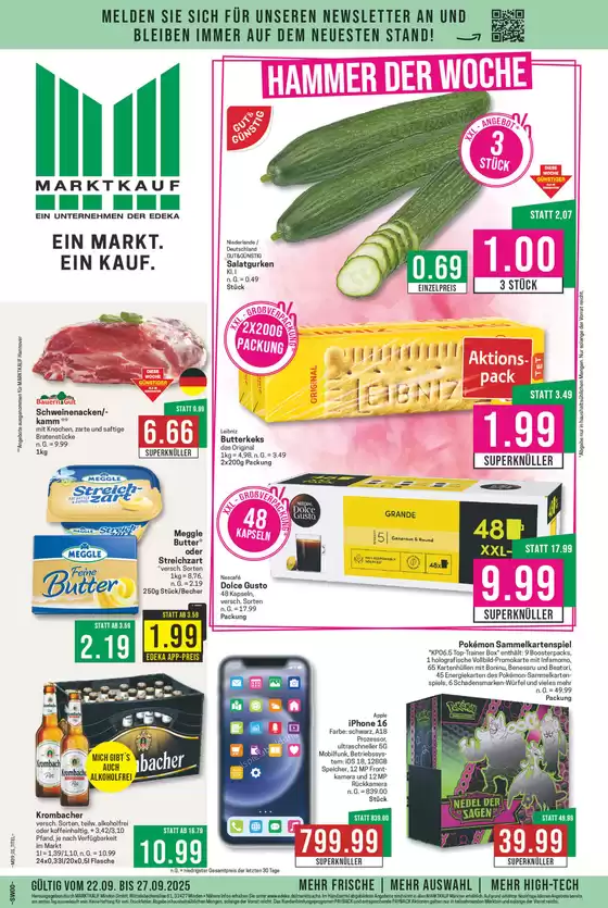 Rabatte und Aktionen