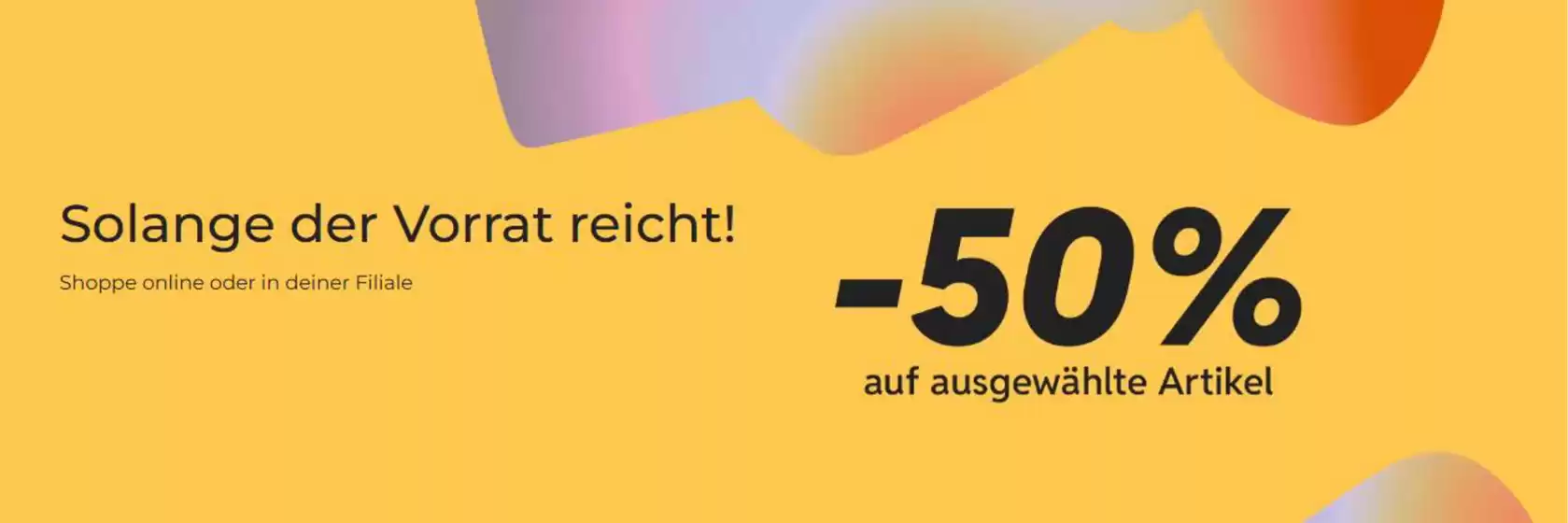 Solange Der Vorrat Reicht!