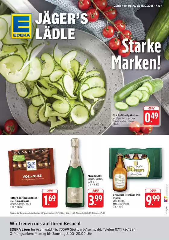 EDEKA Katalog in Hameln | Attraktive Sonderangebote für alle | 2025-10-05T00:00:00.000Z - 2025-10-11T00:00:00.000Z