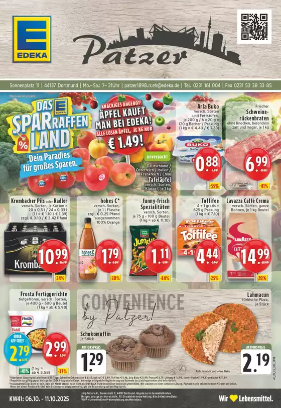 EDEKA Katalog in Bochum | Exklusive Deals für unsere Kunden | 2025-10-05T00:00:00.000Z - 2025-10-11T00:00:00.000Z