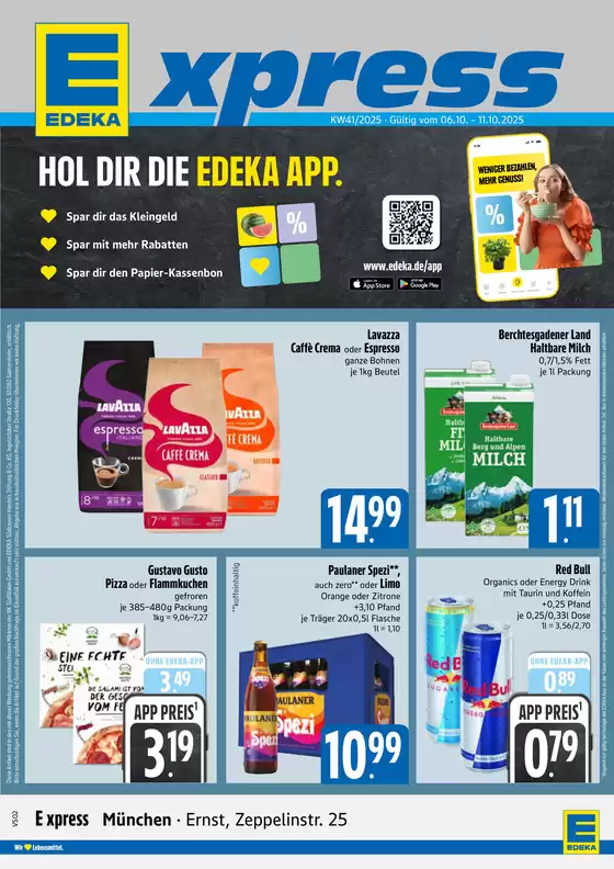 EDEKA Katalog in Hameln | Tolles Angebot für Schnäppchenjäger | 2025-10-05T00:00:00.000Z - 2025-10-11T00:00:00.000Z