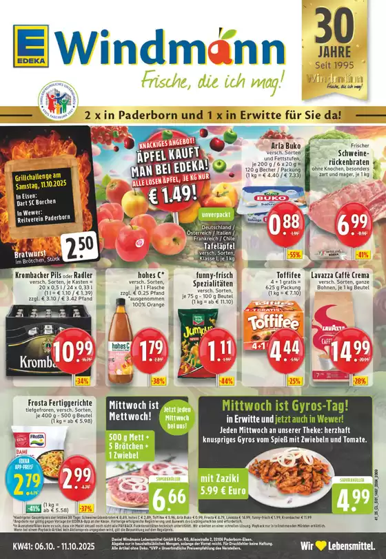 EDEKA Katalog in Paderborn | Top-Deals und Rabatte | 2025-10-05T00:00:00.000Z - 2025-10-11T00:00:00.000Z
