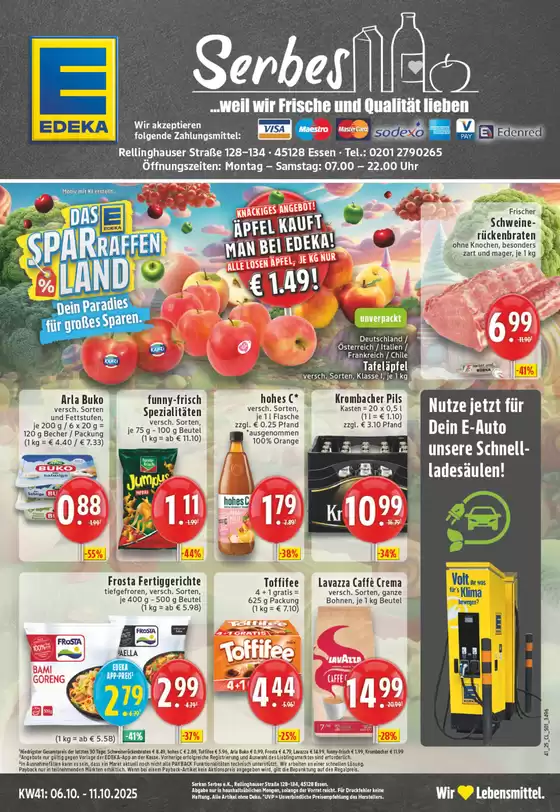 EDEKA Katalog in Bochum | Top-Deals für alle Kunden | 2025-10-05T00:00:00.000Z - 2025-10-11T00:00:00.000Z