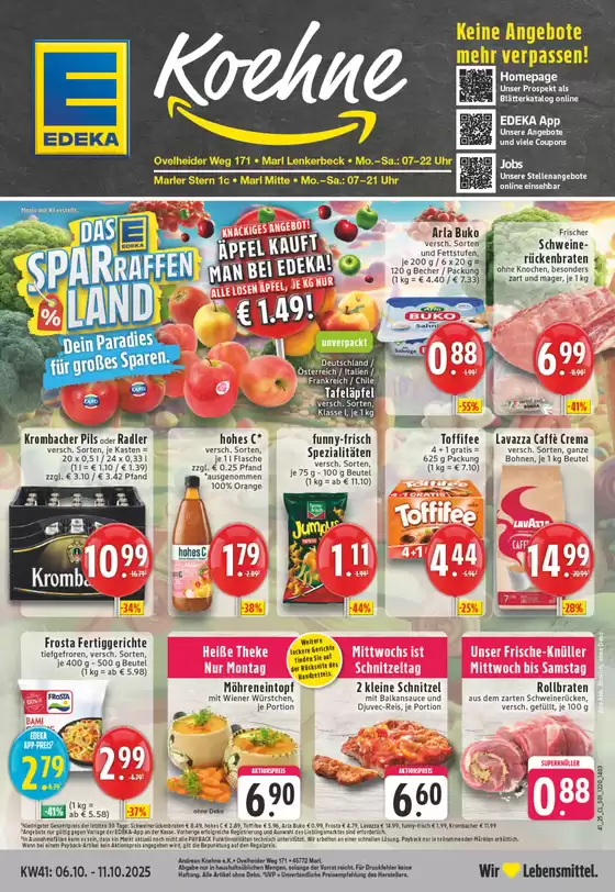 EDEKA Katalog in Bochum | Exklusive Deals und Schnäppchen | 2025-10-05T00:00:00.000Z - 2025-10-11T00:00:00.000Z