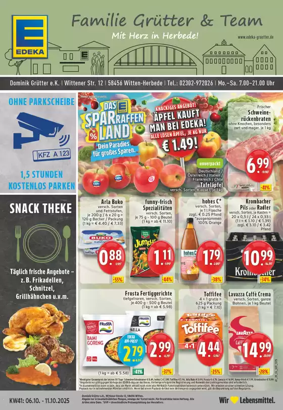 EDEKA Katalog in Bochum | Attraktive Angebote entdecken | 2025-10-05T00:00:00.000Z - 2025-10-11T00:00:00.000Z