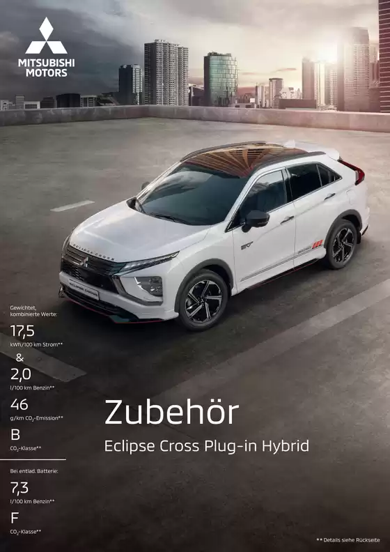 Mitsubishi Prospekt in | Eclipse Cross | 2025-10-07T00:00:00.000Z - 2026-10-07T00:00:00.000Z