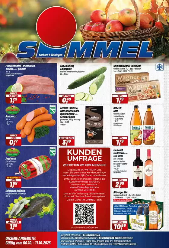 Simmel Katalog in Arnsberg | Jetzt sparen mit unseren Deals | 2025-10-06T00:00:00.000Z - 2025-10-11T00:00:00.000Z