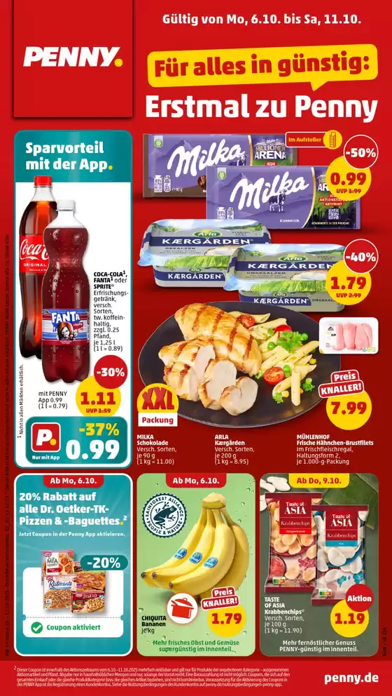 Penny Katalog in Bottrop | Top-Angebote für alle Schnäppchenjäger | 2025-10-06T00:00:00.000Z - 2025-10-11T00:00:00.000Z