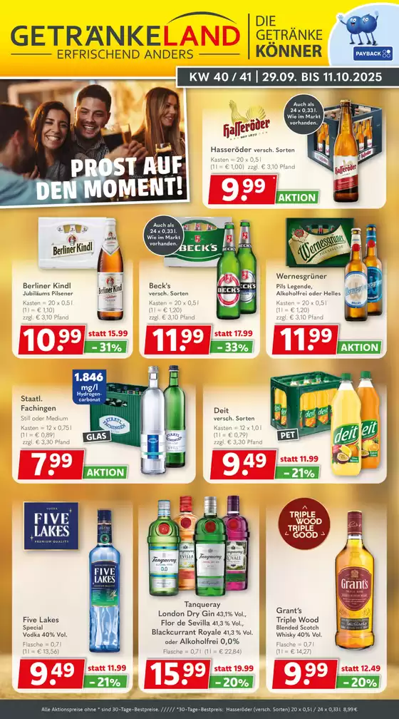 Getränkeland Katalog in Arnsberg | Attraktive Sonderangebote für alle | 2025-10-07T00:00:00.000Z - 2025-10-21T00:00:00.000Z