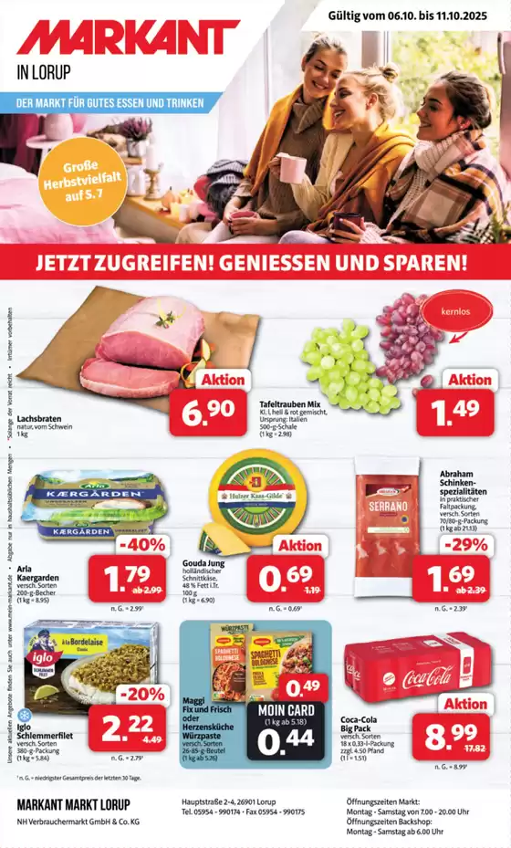Markant Markt Katalog in Dresden | Attraktive Sonderangebote für alle | 2025-10-05T00:00:00.000Z - 2025-10-11T00:00:00.000Z