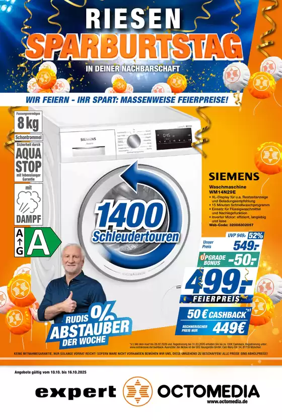 expert Octomedia Katalog in Frankenthal (Pfalz) | Unsere besten Schnäppchen | 2025-10-10T00:00:00.000Z - 2025-10-24T00:00:00.000Z