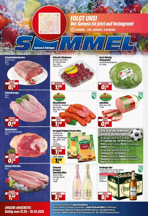 Simmel Katalog in Dresden | Große Auswahl an Angeboten | 2025-10-10T00:00:00.000Z - 2025-10-24T00:00:00.000Z