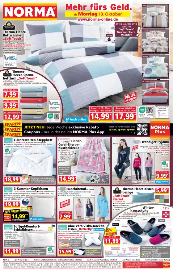 Norma Katalog in Crivitz | Top-Deals und Rabatte | 2025-10-10T00:00:00.000Z - 2025-10-24T00:00:00.000Z