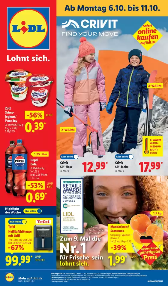 Lidl Katalog in Dresden | Lidl flugblatt | 2025-10-06T00:00:00.000Z - 2025-10-11T00:00:00.000Z