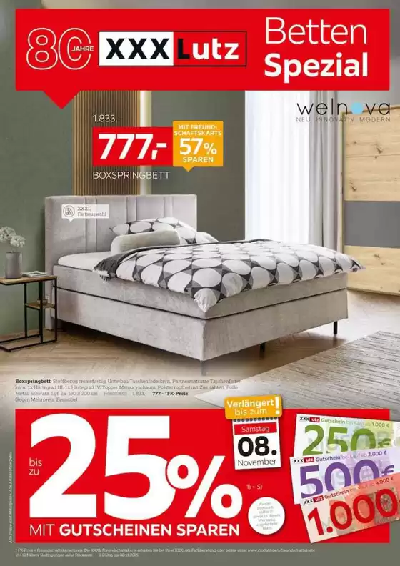 XXXLutz Katalog in Alzey | Aktuelle Schnäppchen und Angebote | 2025-11-03T00:00:00.000Z - 2025-11-16T00:00:00.000Z