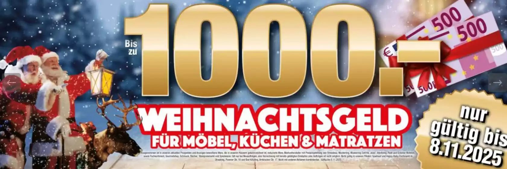 Möbel Wanninger Katalog in Rüsselsheim | Weihnachtsgeld | 2025-11-03T00:00:00.000Z - 2025-11-08T00:00:00.000Z