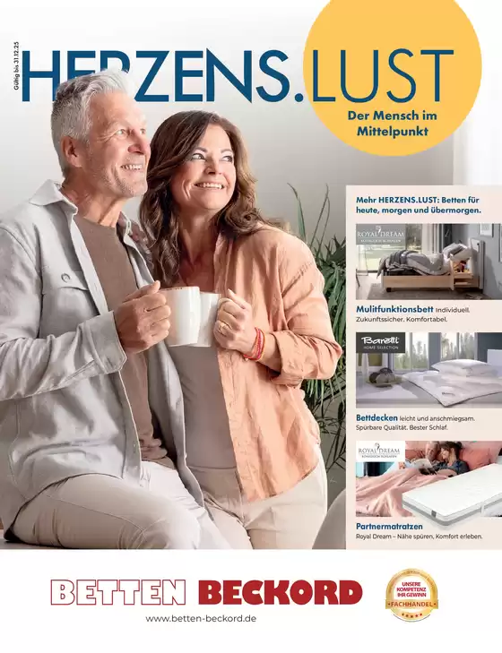 Betten Beckord Katalog in Reutlingen | Der Mensch im Mittelpunkt | 2025-11-04T00:00:00.000Z - 2025-12-31T00:00:00.000Z
