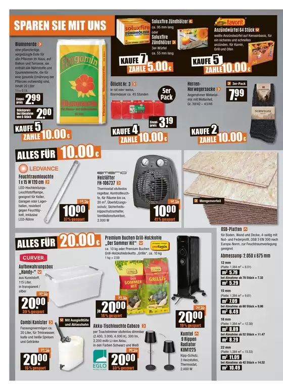 Große Auswahl an Angeboten