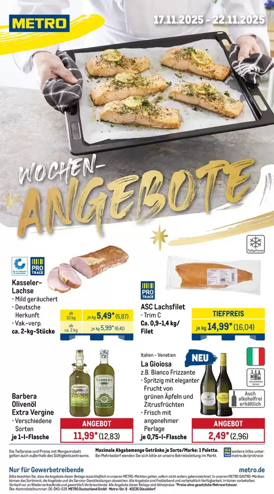 Metro Katalog | Exklusive Deals für unsere Kunden | 2025-11-17T00:00:00.000Z - 2025-11-22T00:00:00.000Z