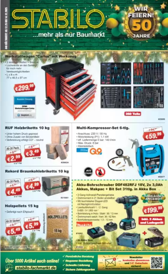 Stabilo Fachmarkt Katalog | Stabilo Mehr Ald Nur Baumarkt | 2025-12-04T00:00:00.000Z - 2025-12-14T00:00:00.000Z