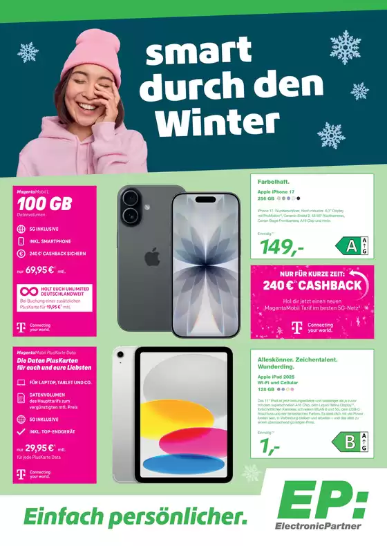 Electronic Partner EP Katalog in Kamp-Lintfort | Electronic Partner EP flugblatt | 2025-12-05T00:00:00.000Z - 2025-12-31T00:00:00.000Z