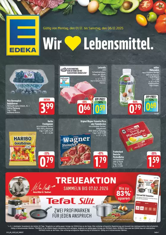 EDEKA Katalog in Erlangen | Tolles Angebot für alle Kunden | 2025-11-30T00:00:00.000Z - 2025-12-06T00:00:00.000Z
