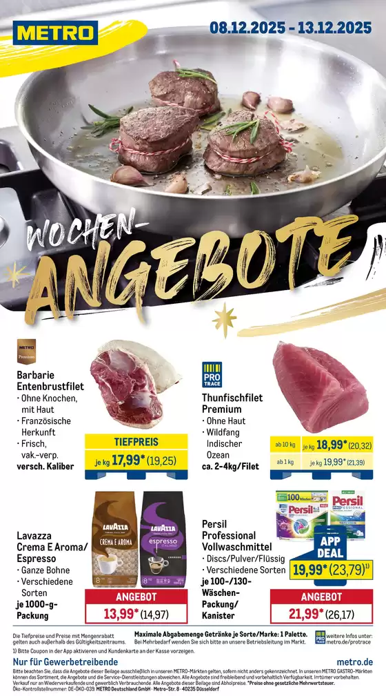 Metro Katalog in Uttenreuth | Attraktive Angebote entdecken | 2025-12-08T00:00:00.000Z - 2025-12-13T00:00:00.000Z