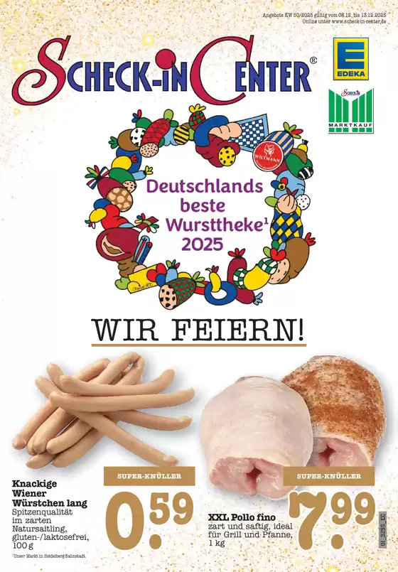 Scheck-in-Center Katalog in Tarp | Attraktive Sonderangebote für alle | 2025-12-08T00:00:00.000Z - 2025-12-13T00:00:00.000Z