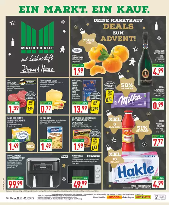 Marktkauf Katalog in Gerswalde | Exklusive Schnäppchen | 2025-12-08T00:00:00.000Z - 2025-12-13T00:00:00.000Z