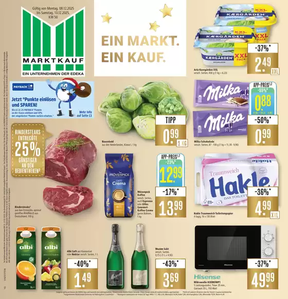 Marktkauf Katalog in Altenholz | Top-Deals für alle Kunden | 2025-12-08T00:00:00.000Z - 2025-12-13T00:00:00.000Z
