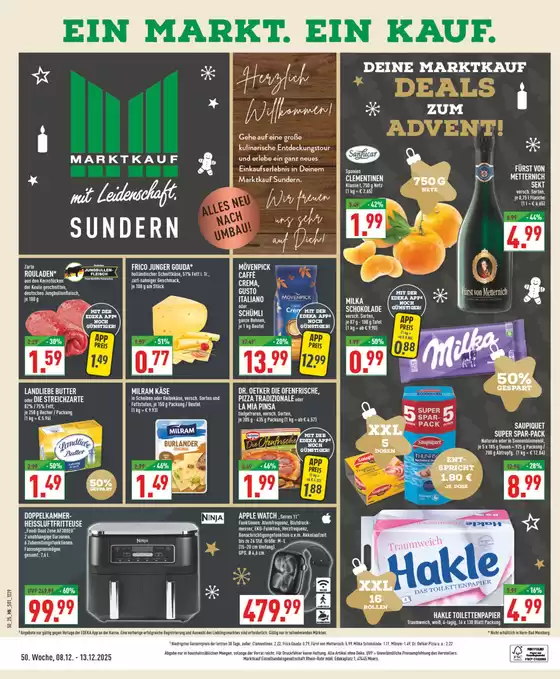 Marktkauf Katalog in Gerswalde | Große Auswahl an Angeboten | 2025-12-08T00:00:00.000Z - 2025-12-13T00:00:00.000Z