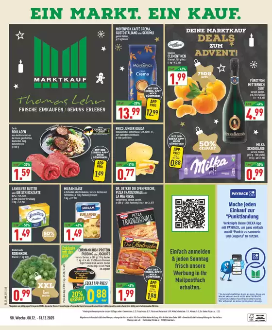 Marktkauf Katalog in Gerswalde | Rabatte und Aktionen | 2025-12-08T00:00:00.000Z - 2025-12-13T00:00:00.000Z