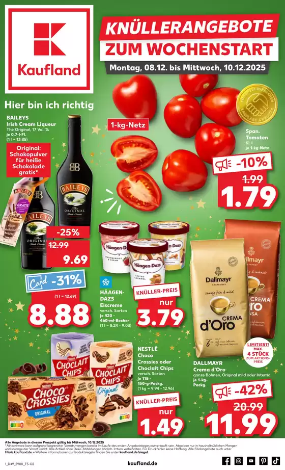 Kaufland Katalog | Top-Angebote für alle Schnäppchenjäger | 2025-12-07T00:00:00.000Z - 2025-12-10T00:00:00.000Z