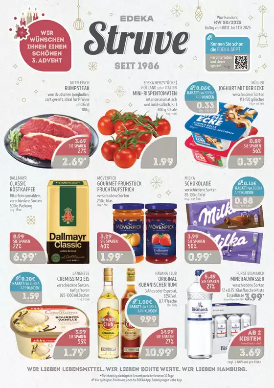 Edeka Struve Katalog in Großschönau | Edeka Struve flugblatt | 2025-12-08T00:00:00.000Z - 2025-12-13T00:00:00.000Z