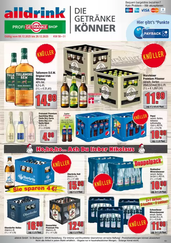 alldrink Katalog in Großschönau | Unsere besten Deals für Sie | 2025-12-07T00:00:00.000Z - 2025-12-20T00:00:00.000Z