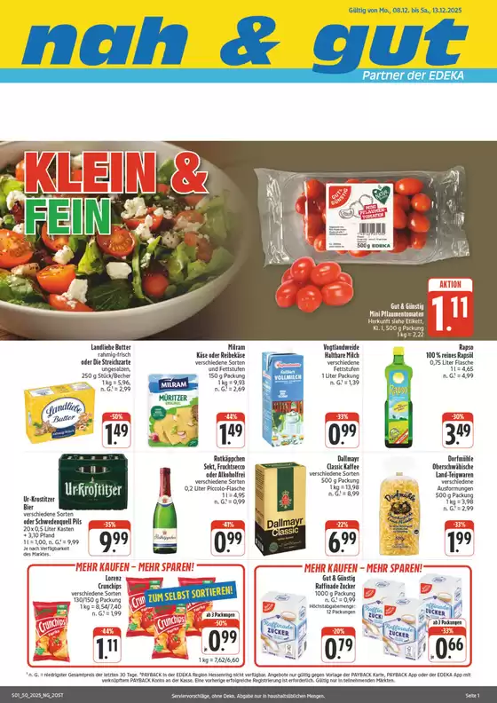 nah & gut Katalog in Altentreptow | Top-Deals für alle Kunden | 2025-12-06T00:00:00.000Z - 2025-12-13T00:00:00.000Z