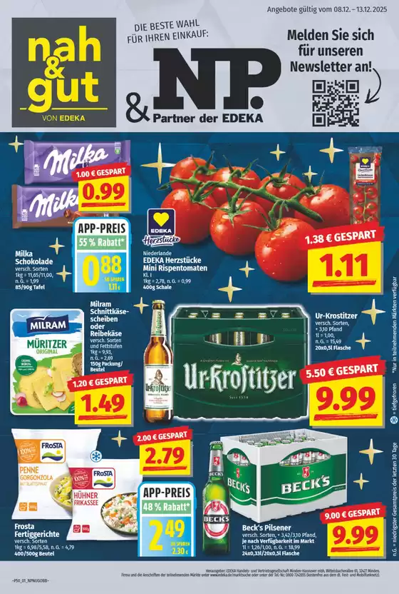 nah & gut Katalog | Tolle Rabatte auf ausgewählte Produkte | 2025-12-06T00:00:00.000Z - 2025-12-13T00:00:00.000Z