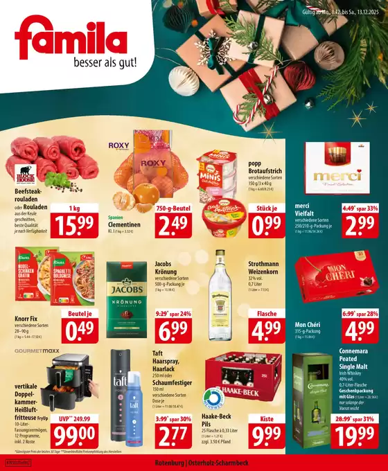 famila Katalog in Angermünde | Unsere besten Schnäppchen | 2025-12-08T00:00:00.000Z - 2025-12-13T00:00:00.000Z