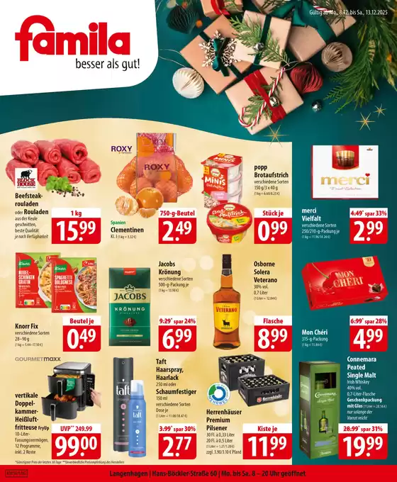 famila Katalog in Angermünde | Exklusive Schnäppchen | 2025-12-08T00:00:00.000Z - 2025-12-13T00:00:00.000Z