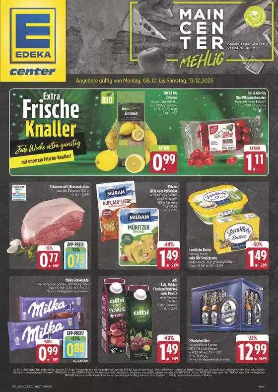 EDEKA Katalog in Lambrechtshagen | Neue Angebote zum Entdecken | 2025-12-07T00:00:00.000Z - 2025-12-13T00:00:00.000Z