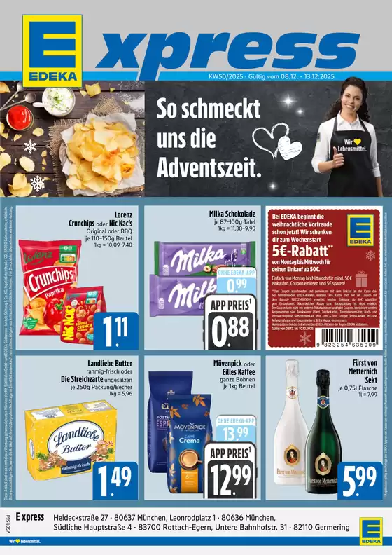 EDEKA Katalog in Lambrechtshagen | Attraktive Sonderangebote für alle | 2025-12-07T00:00:00.000Z - 2025-12-13T00:00:00.000Z